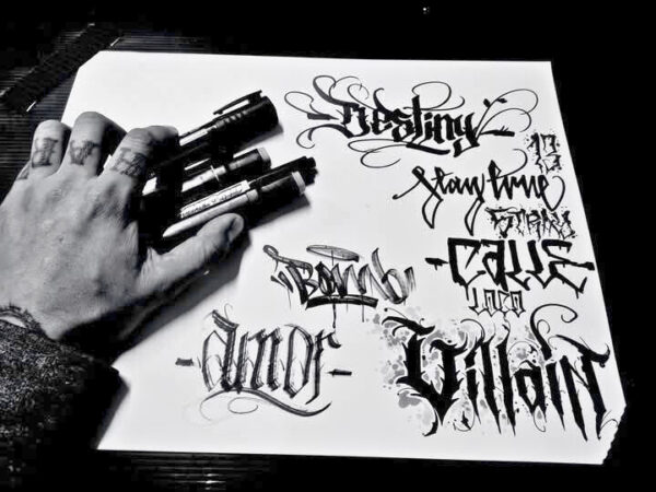Técnicas de caligrafía alternativa | El Stray (sábado 14) - Imagen 4