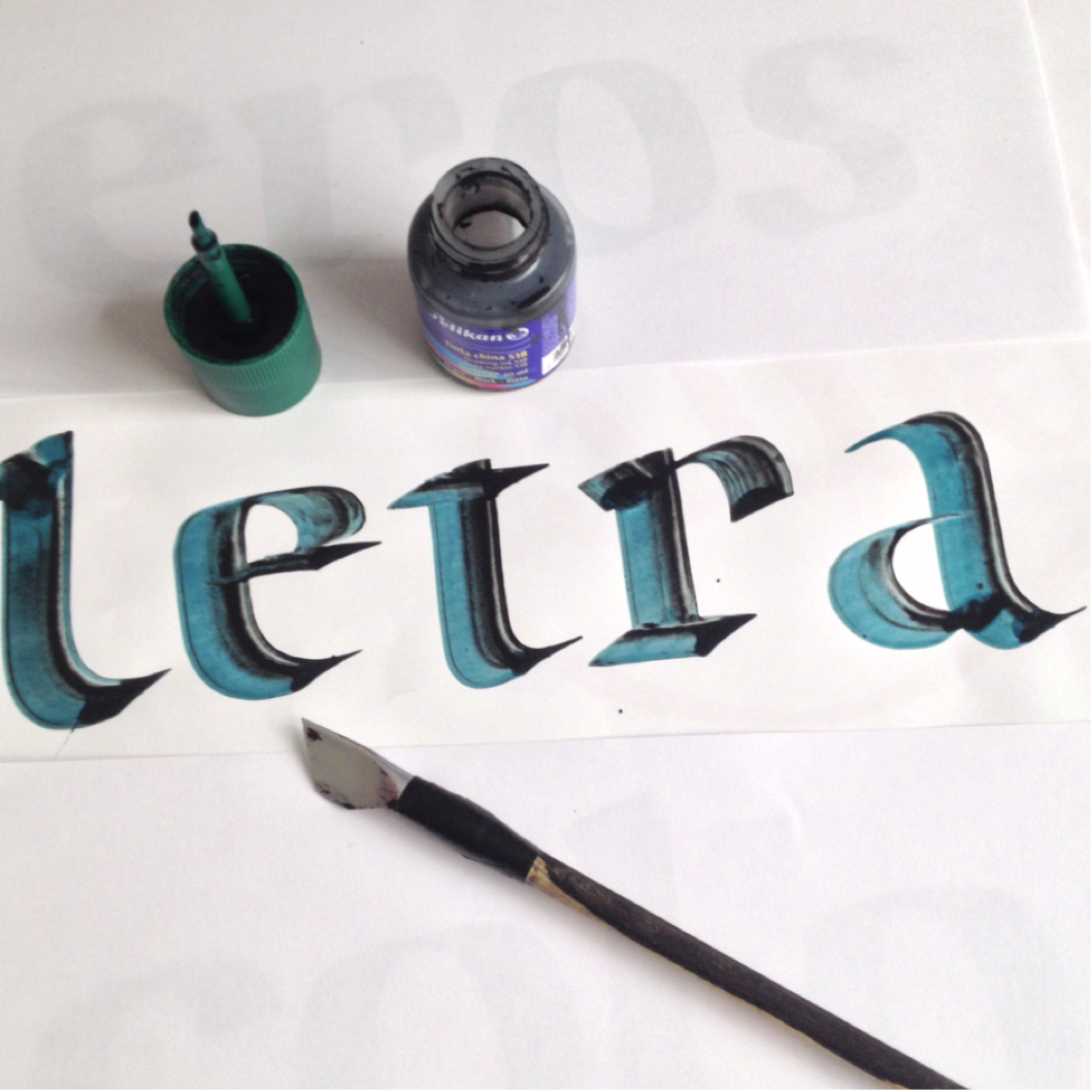 CaligrafĂa con pluma artesanal | Arturo Acosta - Imagen 4
